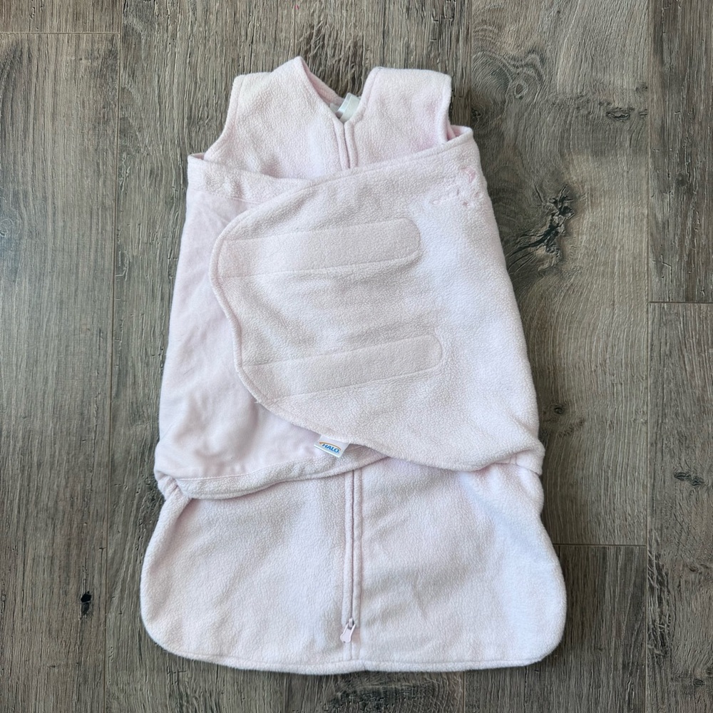 Halo fleece swaddle sleep sack